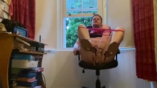 JOI in tan stockings with Aidan Maxwell (short version)