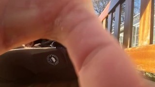 Outdoor foot show with Aidan Maxwell