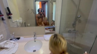 I DID NOT HAVE TIME TO WASH, AND MY ASS IS ALREADY AGAIN IN CUM