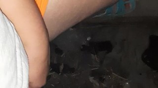 Female masturbation and fingering in the village - IkaSmokS