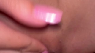 Gym babe records me while fucking her sideways - Emptying my balls on her small pussy