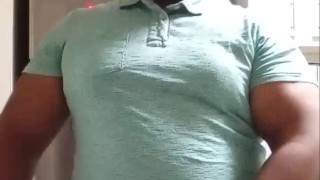 Black Step Dad Teases You with His Cock