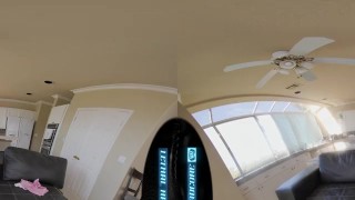 Flexible College Girl Gives You Standing Upside Down Blowjob and Other Wild Positions