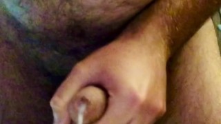 Quick Wank & THICK CUM + Slow Mo
