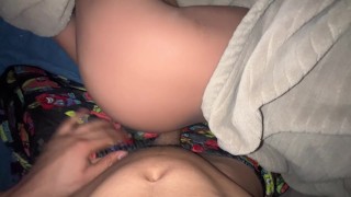 My stepdad fucks me at night