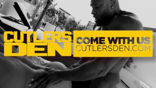 King Byrce Breeds Javao's tight muscle hole with his big cock at Cutler's Den