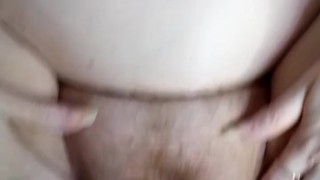 Close Up Missionary Fuck BBW With Big Tits Hairy Pussy Begs For Creampie
