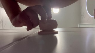 Fucking myself to Ass in a Shower