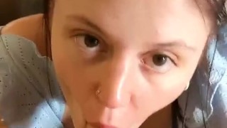 Feet and blowjob ..