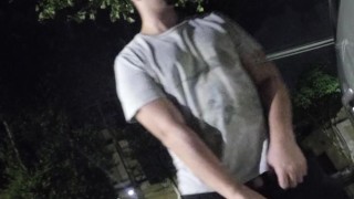 Pissing in the street