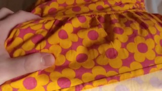 Short Hair Brunette with Perfect Ass Bouncing on Cock