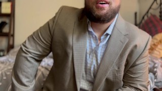 Intern fucks fat boss to get job (solo roleplay)
