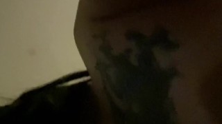 Latina milf gets to ride a big fat white cock