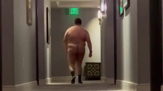 Late night hotel walk
