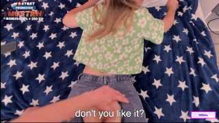 Stuck in My Pants! How Much Cum Did it Take For Her to Slip Out of The Trap?