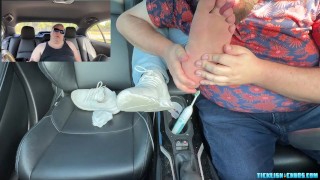 Nemo Caressing Matts Feet With His Tongue