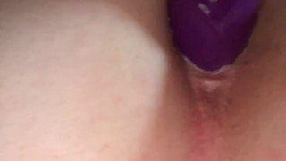 Trying to stretch my ass with my buttplug
