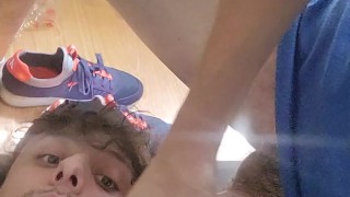 Loving all that cum on my face 🧑💦🍆