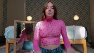 Petite Teens Pink Nipples Need to be Pinched - Naked Try On Haul - Sableheart