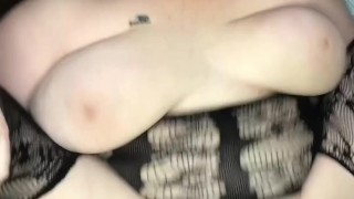 POUNDING BBW IN LINGERIE CUM IN MY HAIRY JUICY PUSSY 🥵❤️