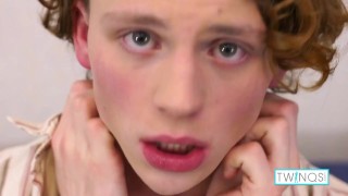 Skinny Twink Tristan Vincent Milks Himself So Well While!