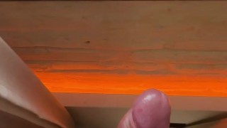 jerking off hope my neighbors don't notice