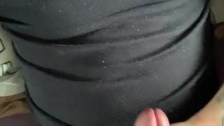 Cumming all over my Shirt after Edging 2 hrs