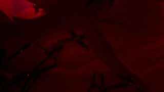 Bondage sometiendo a flaca latina en mi cuarto rojo-FILIP BACO