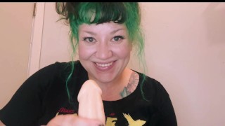 JOI | BBW | deep throat | big tits | eye contact