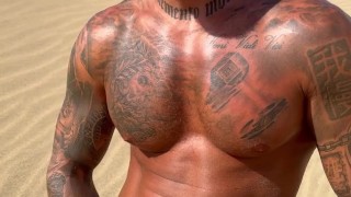 🏜️Sand Man Tasting My COCK Flavour After Sex🥵