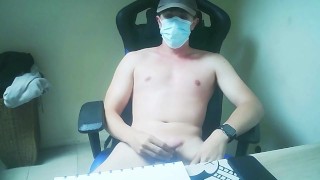 come and watch me play with my huge cock and cum all over