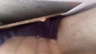 Claustrophobic Masterbation in Foam Wrap