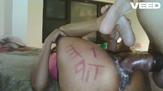 BROWN BODY HUGE COCK ASS TATTOO CUM CUMMING CREAMING ORGASM