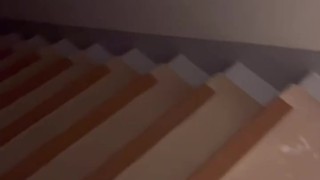 イケメン大学生男子が夜の住宅街で全裸オナニーで大量射精　#Massive ejaculation