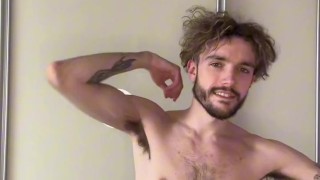 British Stud Dirty Talk Striptease