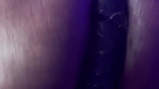 Huge load fucking a dildo