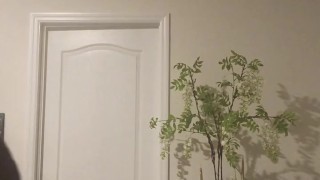 Waiting for daddy finished with big cum shot