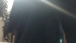 Solo shower Masturbation