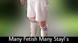 White socks white underwear fetish