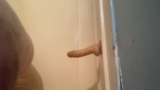 Chubby gets wet💦 w/ his dildo 🍆wanting it to be you