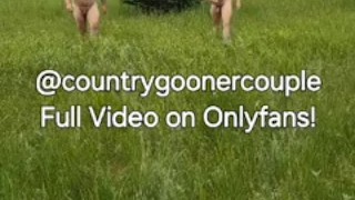 Off-road Naked in the Bush Goon and Blowjob