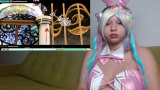 Kangel Cosplay ニーディー Vanilla Faith plays 初音ミク Project DIVA