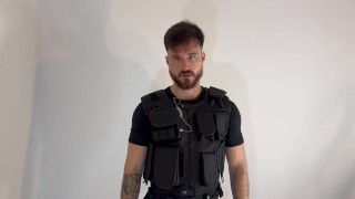 Straight to gay mindfuck cop becomes criminals slave