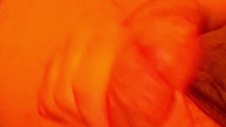 Huge cum flowing on bed