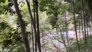 Walk in forest ended in a fuck in the woods