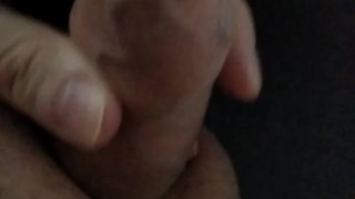 Quick play with my juicy small uncut cock