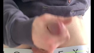 Playing With My Fat Cock Until I Cum