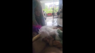 My horney Latina nieghbours 1 hour threesome compilation