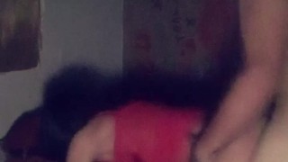 Cogiendo duro el culo de mi novia