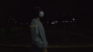 RISKY Public Bus Handjob with Guy I met online 40 years old